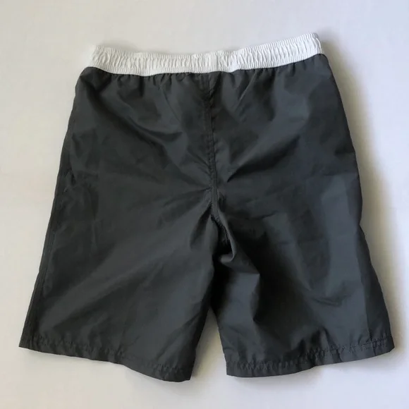 Old Navy Swim Shorts Swim Trunks Xtra Large XL 14-16 in Dark Grey - Picture 2 of 6